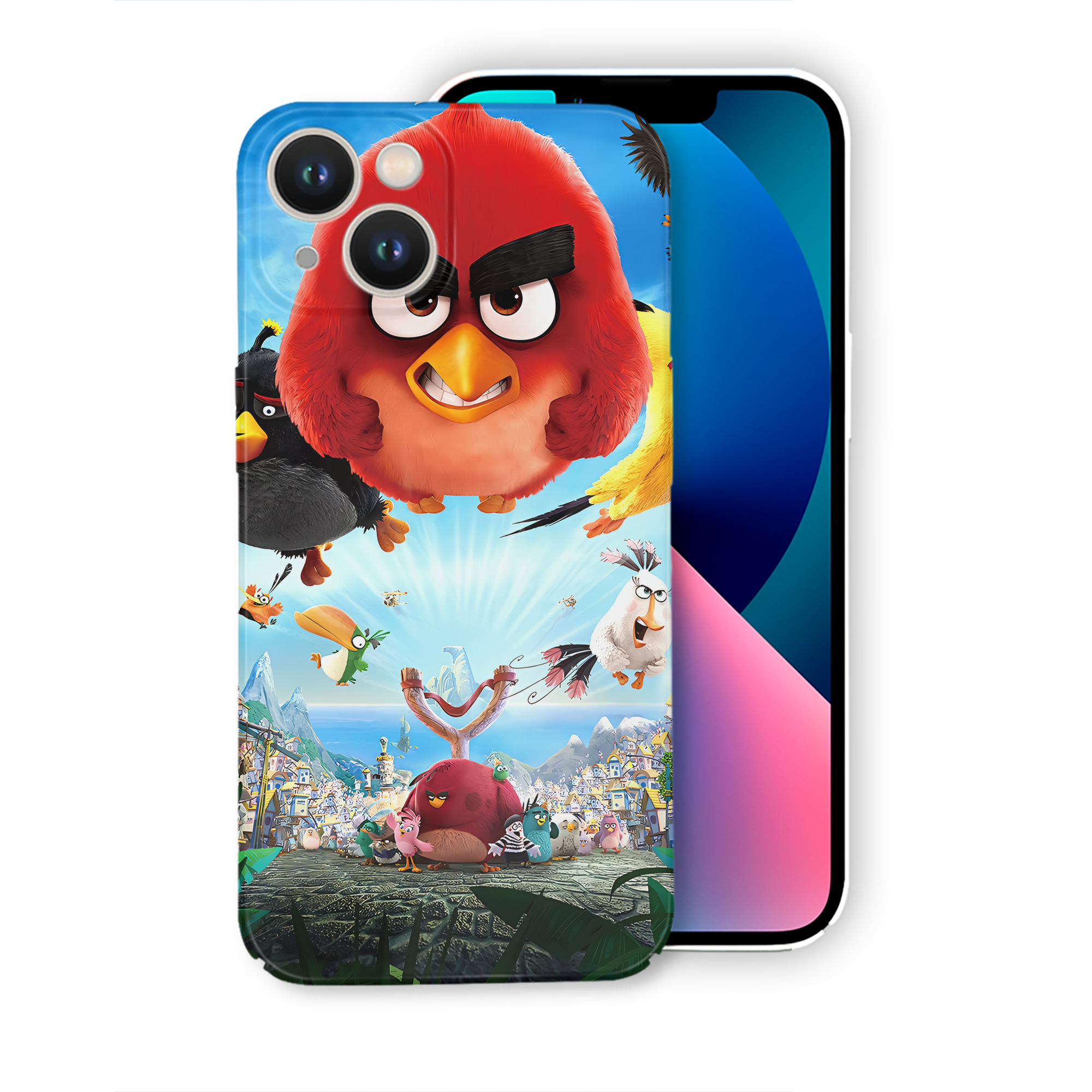 （画像用） Angry Birds アングリーバード 【iPhone 14シリーズ対応】ハードケース